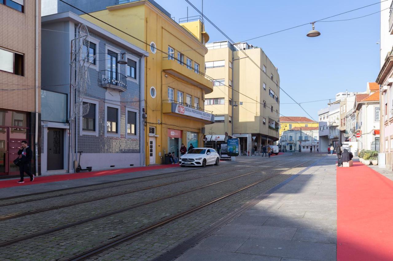 Host Wise - Trendy Bright Flats With Jacuzzi - 5 Min Beach Matosinhos  Exterior foto